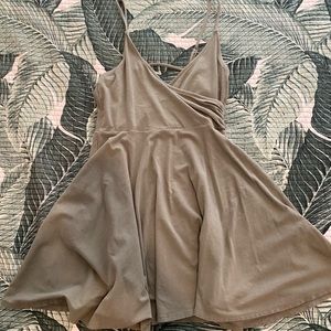 Olive swing dress